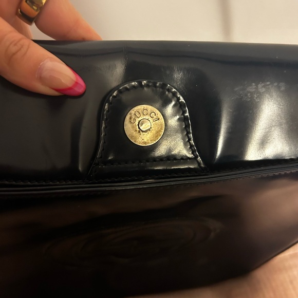 Gucci Black and White Sheath Shoulder Bag - Picture 4 of 8